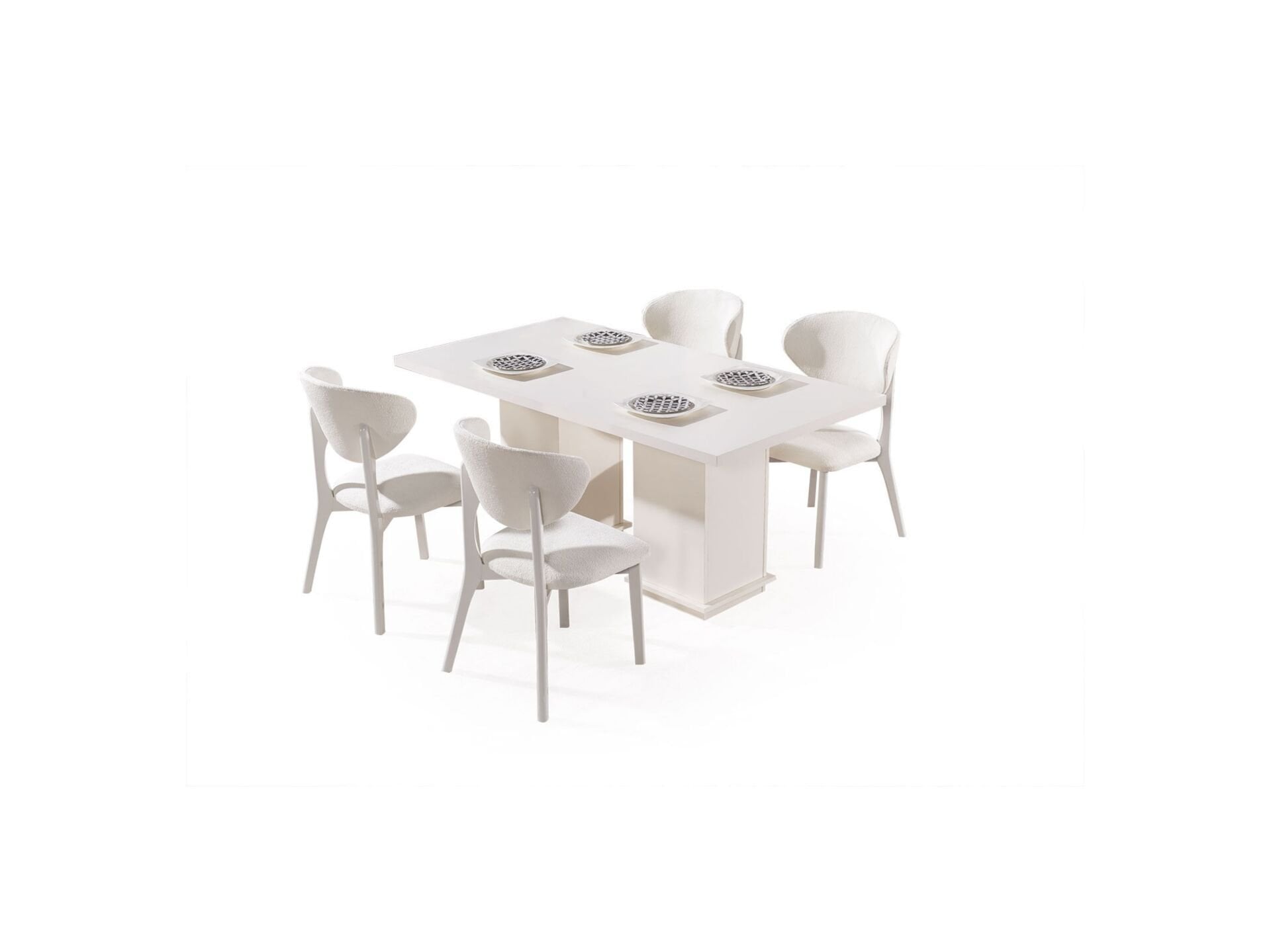 Elegances Yemek Odası (Masa ve 6 Sandalye)