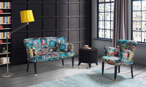 Frida 2+1+1 Çay Seti (Salon, Balkon, Cafe Ofis)